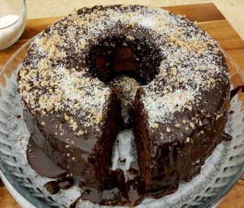 עוגת שוקולד מהירה עם קוקוס- תומר תומס