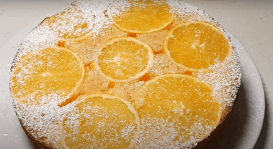 עוגת תפוזים קלה