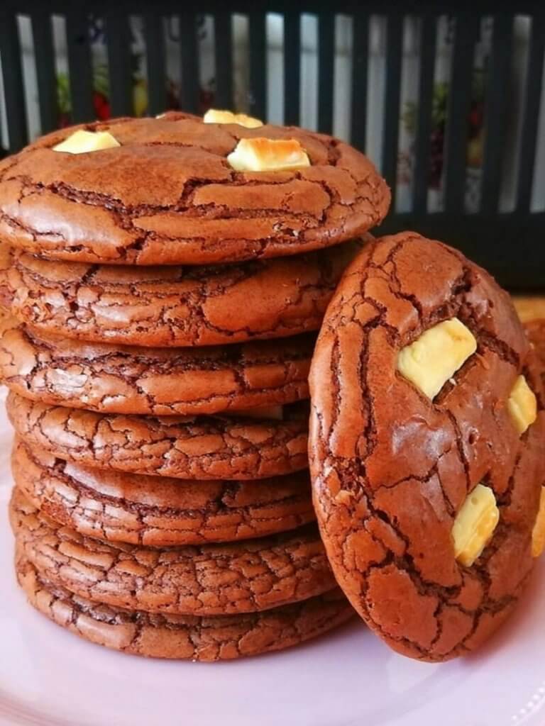עוגיות שוקולד פאדג' נדירות וקלות להכנה