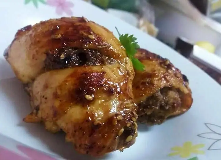 חזה עוף ממולא בשר