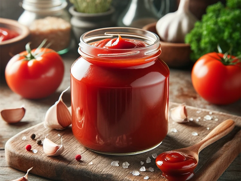 איך להכין קטשופ מרסק עגבניות