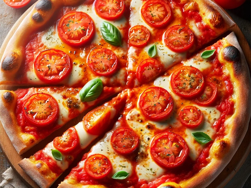 פיצה עגבניות מתכון חלומי