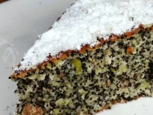 עוגת פרג ללא קמח מתכון נדיר