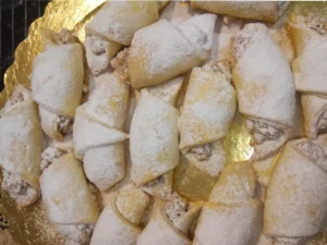 עוגיות במילוי אגוזים וקינמון מתכון נדיר