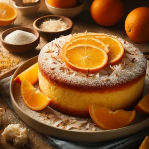 עוגת סולת תפוזים וקוקוס - המתכון שיגרום לכם להתאהב מחדש בחיים
