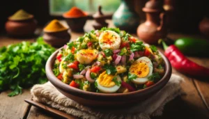 סלט ביצים מרוקאי – המתכון המושלם לשדרוג כל ארוחה