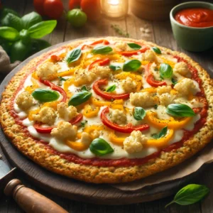 פיצה כרובית וקמח שקדים: המתכון המושלם למאכל בריא, טעים וממכר