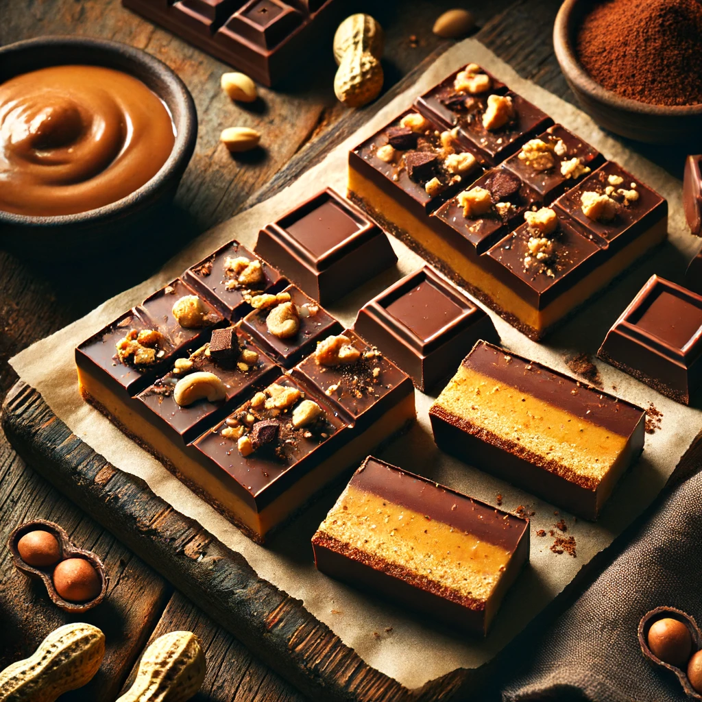 חיתוכיות חמאת בוטנים ושוקולד ללא גלוטן – המתכון המושלם לקינוח ממכר ומעלף