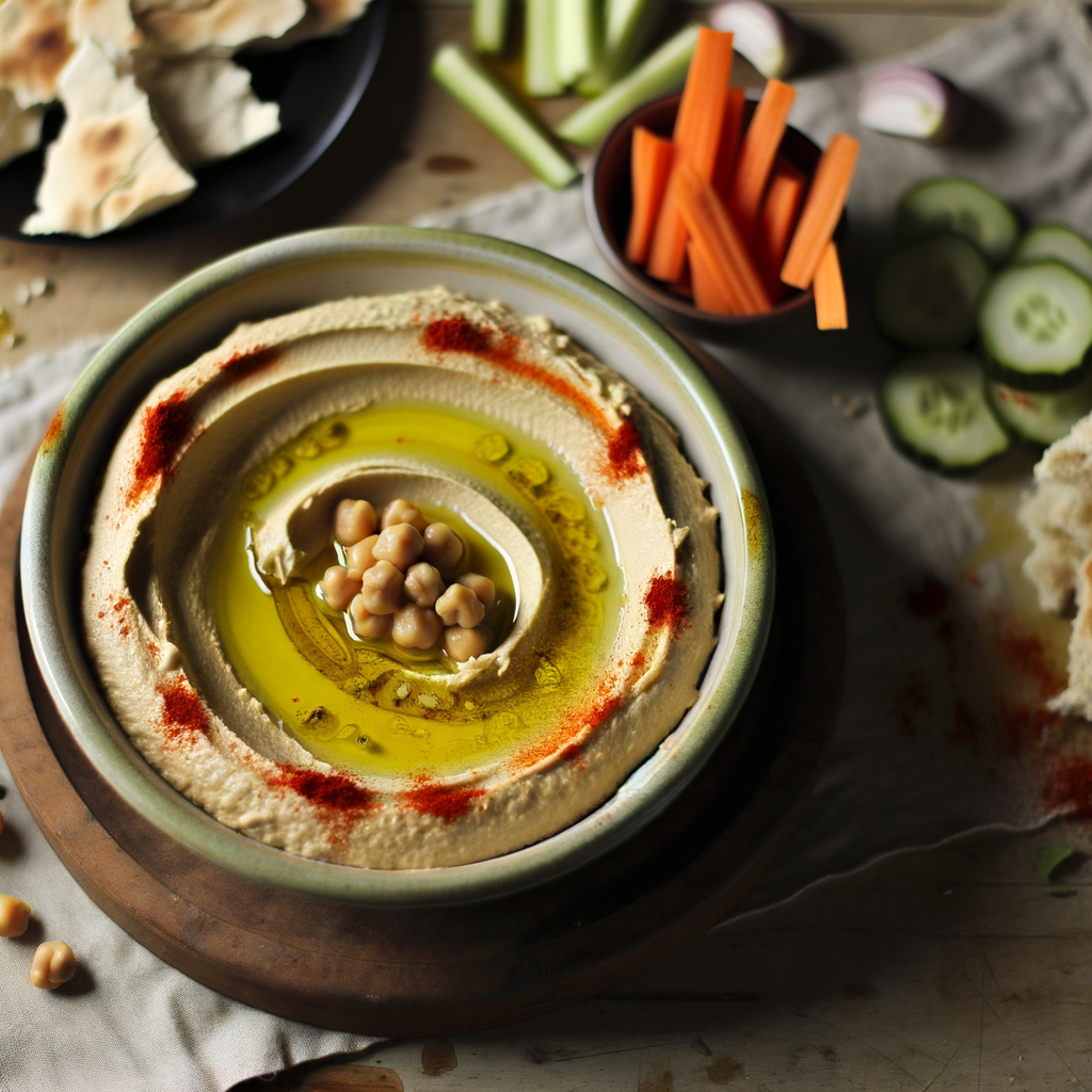 חומוס מושלם מבלי לבשל גרגר אחד בבית