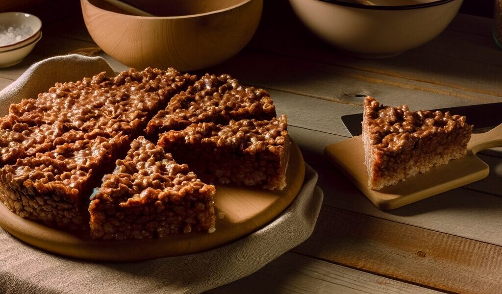 עוגת פיצפוצי אורז ושוקולד שלא תאמינו כמה קלה