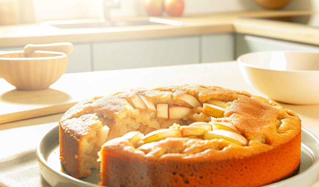 עוגת תפוחים מופלאה: ללא סוכר, ללא גלוטן, עם המון טעם!