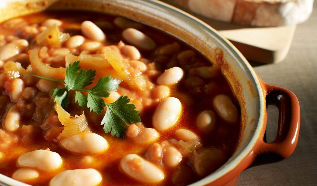 המתכון המושלם לשעועית לבנה ברוטב עגבניות עשיר