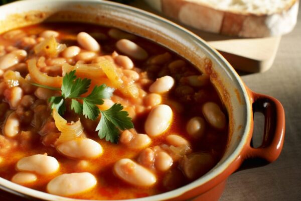 המתכון המושלם לשעועית לבנה ברוטב עגבניות עשיר